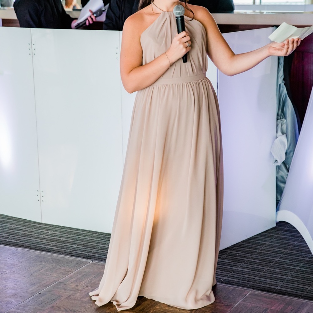 Dusty Rose Bridesmaids dress